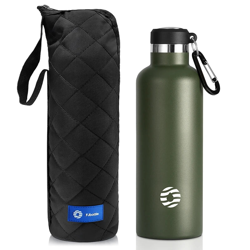 Botella Térmica FEIJIAN de Acero Inoxidable, 1000ml, Botella Térmica Deportiva
